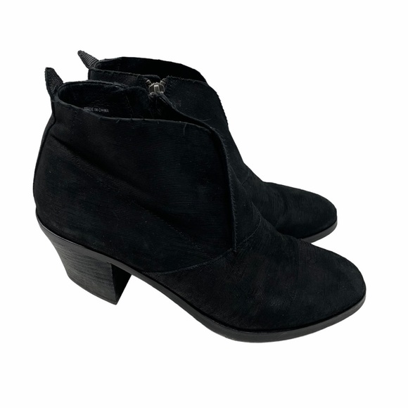 Eileen Fisher Murphy Black Ankle Booties SZ 7.5 - Picture 3 of 9